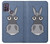 W3271 Donkey Cartoon Hülle Schutzhülle Taschen und Leder Flip für Motorola Moto G10 Power