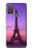 W3447 Eiffel Paris Sunset Hülle Schutzhülle Taschen und Leder Flip für Motorola Moto G10 Power