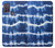 W3671 Blue Tie Dye Hülle Schutzhülle Taschen und Leder Flip für Motorola Moto G10 Power