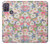 W3688 Floral Flower Art Pattern Hülle Schutzhülle Taschen und Leder Flip für Motorola Moto G10 Power