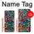 W3712 Pop Art Pattern Hülle Schutzhülle Taschen und Leder Flip für Motorola Moto G10 Power