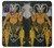 W3740 Tarot Card The Devil Hülle Schutzhülle Taschen und Leder Flip für Motorola Moto G10 Power