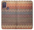 W3752 Zigzag Fabric Pattern Graphic Printed Hülle Schutzhülle Taschen und Leder Flip für Motorola Moto G10 Power