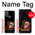 W3753 Dark Gothic Goth Skull Roses Hülle Schutzhülle Taschen und Leder Flip für Motorola Moto G10 Power