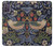 W3791 William Morris Strawberry Thief Fabric Hülle Schutzhülle Taschen und Leder Flip für Motorola Moto G10 Power