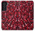 W3757 Pomegranate Hülle Schutzhülle Taschen und Leder Flip für Samsung Galaxy S21 FE 5G