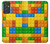 W3595 Brick Toy Hülle Schutzhülle Taschen und Leder Flip für Samsung Galaxy Quantum 2