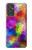 W3677 Colorful Brick Mosaics Hülle Schutzhülle Taschen und Leder Flip für Samsung Galaxy Quantum 2