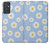 W3681 Daisy Flowers Pattern Hülle Schutzhülle Taschen und Leder Flip für Samsung Galaxy Quantum 2