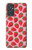 W3719 Strawberry Pattern Hülle Schutzhülle Taschen und Leder Flip für Samsung Galaxy Quantum 2