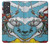W3731 Tarot Card Knight of Swords Hülle Schutzhülle Taschen und Leder Flip für Samsung Galaxy Quantum 2