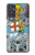 W3743 Tarot Card The Judgement Hülle Schutzhülle Taschen und Leder Flip für Samsung Galaxy Quantum 2