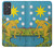 W3744 Tarot Card The Star Hülle Schutzhülle Taschen und Leder Flip für Samsung Galaxy Quantum 2