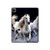 W0246 White Horse Tablet Hülle Schutzhülle Taschen für iPad Pro 12.9 (2022,2021,2020,2018, 3rd, 4th, 5th, 6th)
