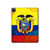W3020 Ecuador Flag Tablet Hülle Schutzhülle Taschen für iPad Pro 12.9 (2022,2021,2020,2018, 3rd, 4th, 5th, 6th)