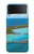 W0844 Bora Bora Island Hülle Schutzhülle Taschen Flip für Samsung Galaxy Z Flip 3 5G