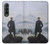 W3789 Wanderer above the Sea of Fog Hülle Schutzhülle Taschen Flip für Samsung Galaxy Z Fold 3 5G