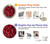 W3757 Pomegranate Hülle Schutzhülle Taschen und Leder Flip für OnePlus Nord 2 5G