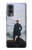 W3789 Wanderer above the Sea of Fog Hülle Schutzhülle Taschen und Leder Flip für OnePlus Nord 2 5G