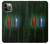 W3816 Red Pill Blue Pill Capsule Hülle Schutzhülle Taschen und Leder Flip für iPhone 12, iPhone 12 Pro