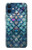 W3809 Mermaid Fish Scale Hülle Schutzhülle Taschen und Leder Flip für iPhone 12 mini