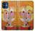 W3811 Paul Klee Senecio Man Head Hülle Schutzhülle Taschen und Leder Flip für iPhone 12 mini