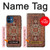 W3813 Persian Carpet Rug Pattern Hülle Schutzhülle Taschen und Leder Flip für iPhone 12 mini