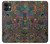 W3815 Psychedelic Art Hülle Schutzhülle Taschen und Leder Flip für iPhone 11
