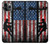 W3803 Electrician Lineman American Flag Hülle Schutzhülle Taschen und Leder Flip für iPhone 11 Pro