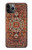 W3813 Persian Carpet Rug Pattern Hülle Schutzhülle Taschen und Leder Flip für iPhone 11 Pro