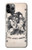 W3818 Vintage Playing Card Hülle Schutzhülle Taschen und Leder Flip für iPhone 11 Pro