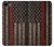 W3804 Fire Fighter Metal Red Line Flag Graphic Hülle Schutzhülle Taschen und Leder Flip für iPhone 7, iPhone 8, iPhone SE (2020) (2022)