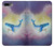 W3802 Dream Whale Pastel Fantasy Hülle Schutzhülle Taschen und Leder Flip für iPhone 7 Plus, iPhone 8 Plus