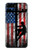 W3803 Electrician Lineman American Flag Hülle Schutzhülle Taschen und Leder Flip für iPhone 7 Plus, iPhone 8 Plus