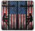 W3803 Electrician Lineman American Flag Hülle Schutzhülle Taschen und Leder Flip für iPhone 7 Plus, iPhone 8 Plus
