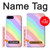 W3810 Pastel Unicorn Summer Wave Hülle Schutzhülle Taschen und Leder Flip für iPhone 7 Plus, iPhone 8 Plus