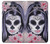 W3821 Sugar Skull Steam Punk Girl Gothic Hülle Schutzhülle Taschen und Leder Flip für iPhone 6 6S