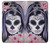 W3821 Sugar Skull Steam Punk Girl Gothic Hülle Schutzhülle Taschen und Leder Flip für iPhone 5 5S SE