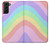 W3810 Pastel Unicorn Summer Wave Hülle Schutzhülle Taschen und Leder Flip für Samsung Galaxy S21 Plus 5G, Galaxy S21+ 5G