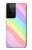 W3810 Pastel Unicorn Summer Wave Hülle Schutzhülle Taschen und Leder Flip für Samsung Galaxy S21 Ultra 5G