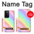 W3810 Pastel Unicorn Summer Wave Hülle Schutzhülle Taschen und Leder Flip für Samsung Galaxy S21 Ultra 5G