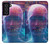 W3800 Digital Human Face Hülle Schutzhülle Taschen und Leder Flip für Samsung Galaxy S21 FE 5G