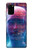 W3800 Digital Human Face Hülle Schutzhülle Taschen und Leder Flip für Samsung Galaxy S20 Plus, Galaxy S20+