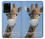 W3806 Giraffe New Normal Hülle Schutzhülle Taschen und Leder Flip für Samsung Galaxy S20 Plus, Galaxy S20+