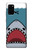 W3825 Cartoon Shark Sea Diving Hülle Schutzhülle Taschen und Leder Flip für Samsung Galaxy S20 Plus, Galaxy S20+