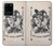 W3818 Vintage Playing Card Hülle Schutzhülle Taschen und Leder Flip für Samsung Galaxy S20 Ultra