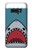 W3825 Cartoon Shark Sea Diving Hülle Schutzhülle Taschen und Leder Flip für Samsung Galaxy S10e