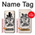 W3818 Vintage Playing Card Hülle Schutzhülle Taschen und Leder Flip für Samsung Galaxy S9