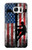 W3803 Electrician Lineman American Flag Hülle Schutzhülle Taschen und Leder Flip für Samsung Galaxy S7