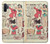W3820 Vintage Cowgirl Fashion Paper Doll Hülle Schutzhülle Taschen und Leder Flip für Samsung Galaxy Note 10 Plus